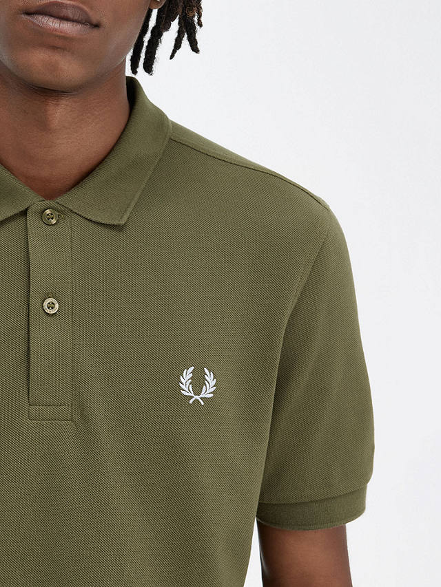 Fred Perry Tennis Short Sleeve T-Shirt, Unigreen