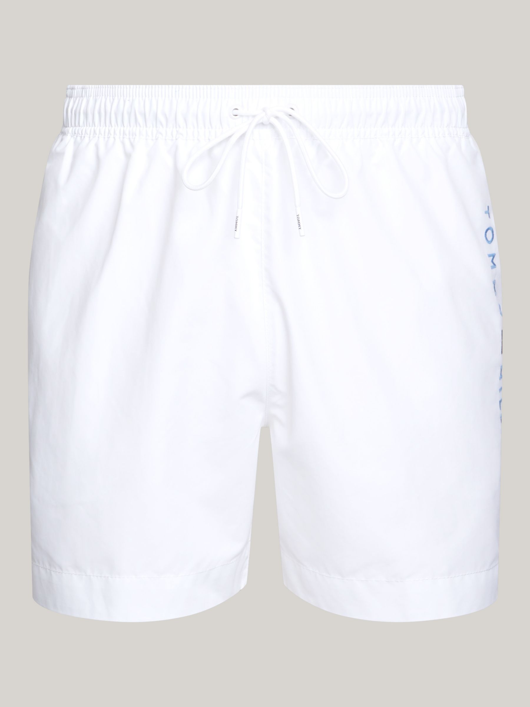 Tommy Hilfiger Side Print Swim Shorts, Th Optic White, S