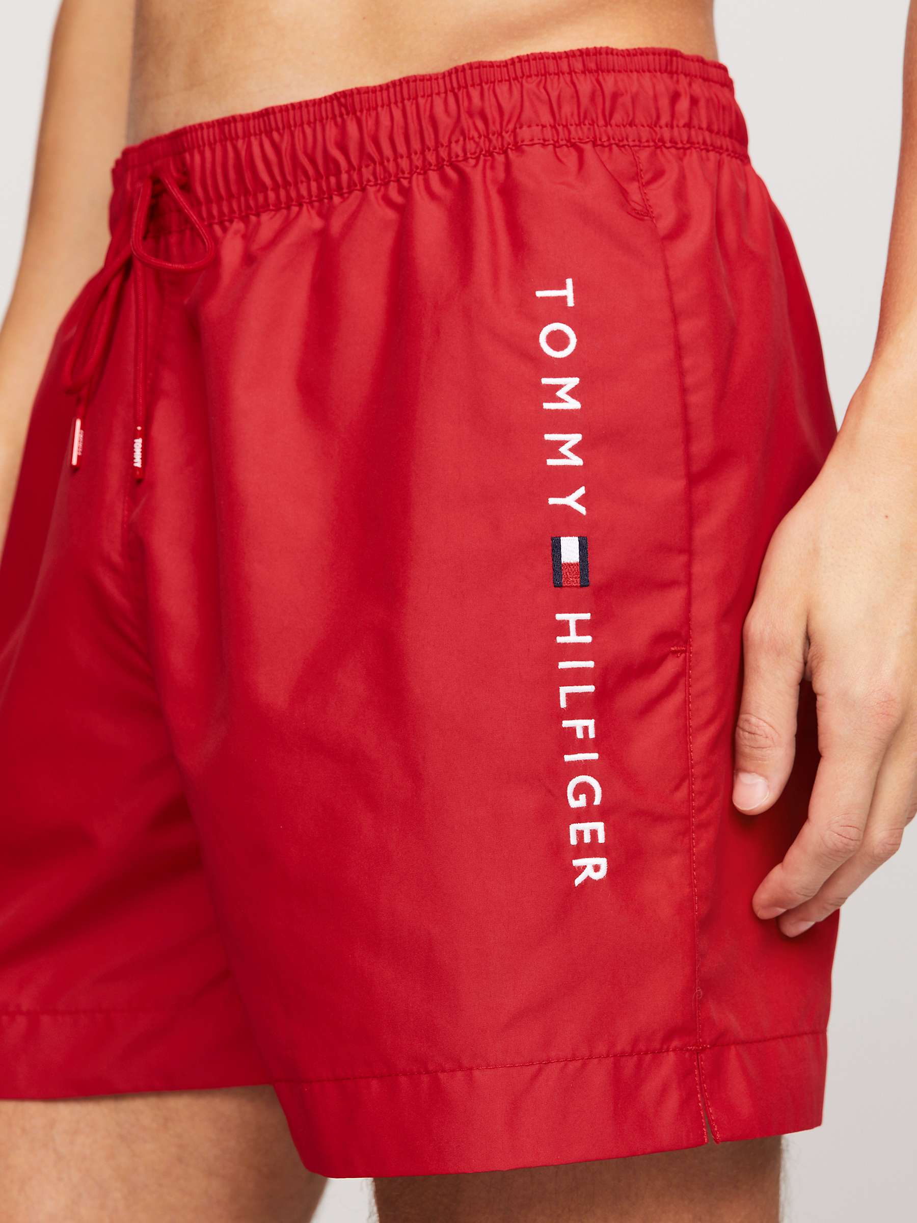 Buy Tommy Hilfiger Side Print Swim Shorts Online at johnlewis.com