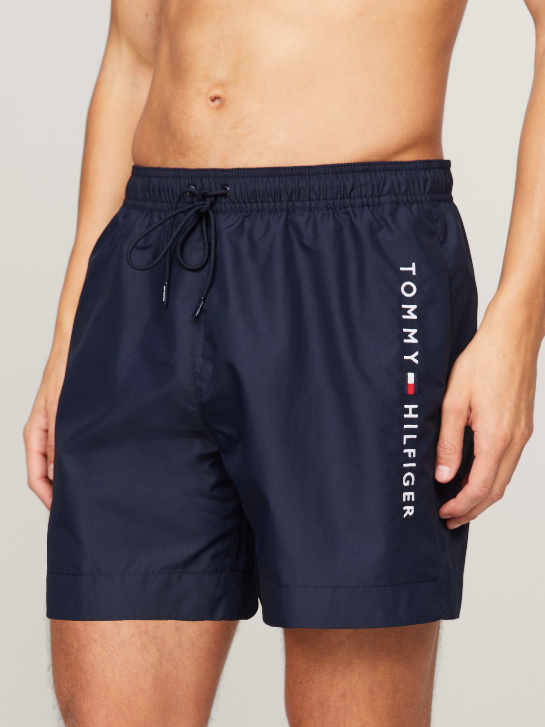 Tommy Hilfiger Side Print Swim Shorts, Desert Sky, L