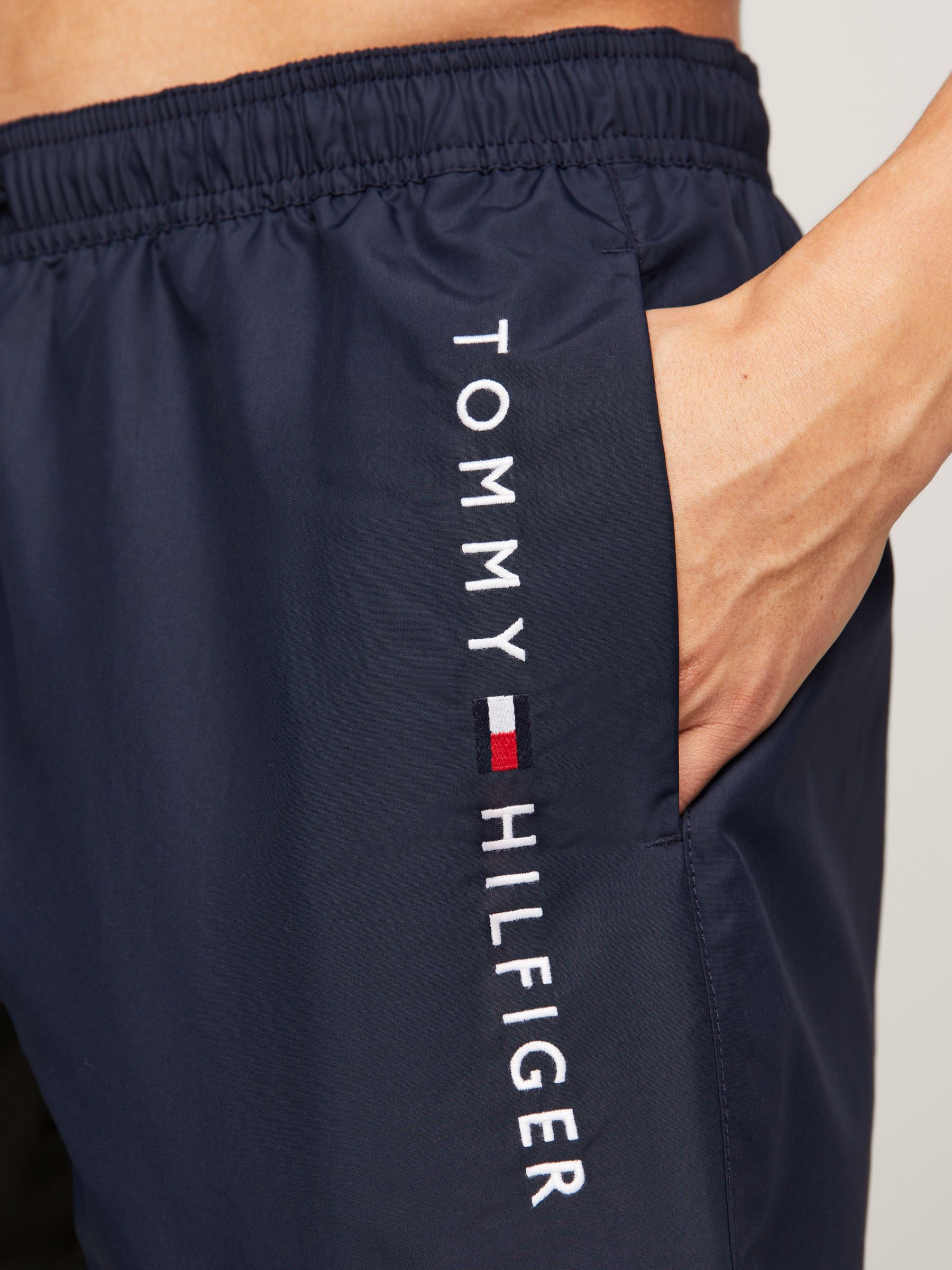 Tommy Hilfiger Side Print Swim Shorts, Desert Sky, L