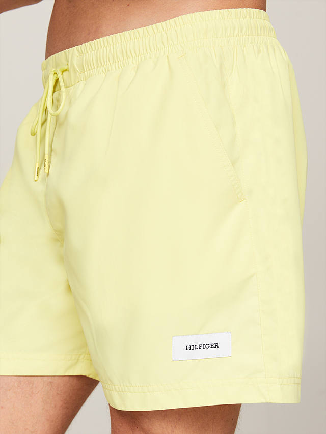 Tommy Hilfiger Drawstring Label Swim Shorts, Yellow