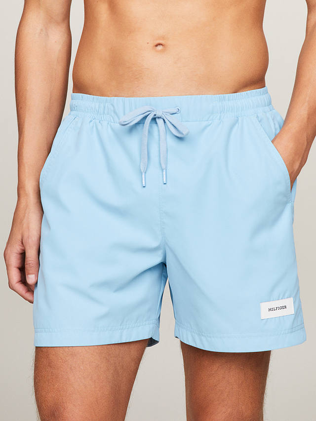 Tommy Hilfiger Drawstring Label Swim Shorts, Blue