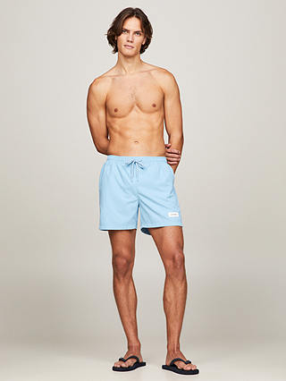 Tommy Hilfiger Drawstring Label Swim Shorts, Blue