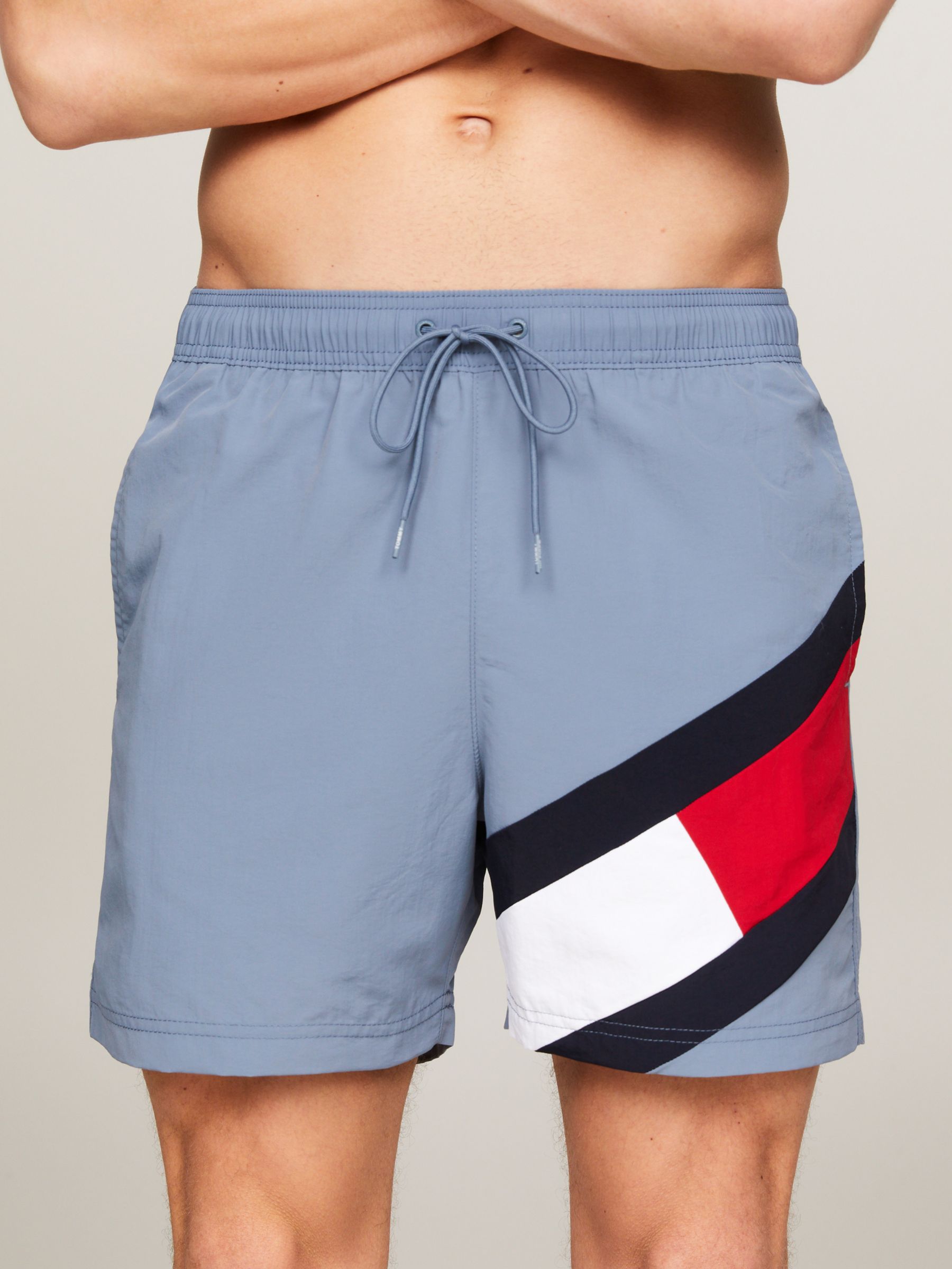 Tommy Hilfiger Iconic Flag Swim Shorts, Blue Coal, L