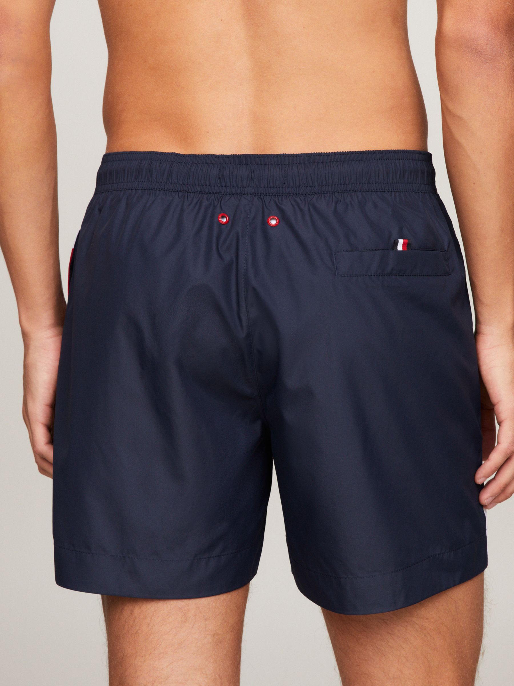 Tommy Hilfiger Flag Swim Shorts, Blue/Multi, L