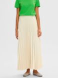 SELECTED FEMME Pleated Midi Skirt, Birch