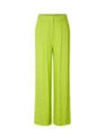SELECTED FEMME Constanza Straight Leg Trousers, Lime Green