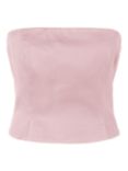 SELECTED FEMME Aresia Bustier Top, Cradle Pink