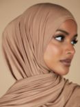 Aab Premium Jersey Hijab, Nude