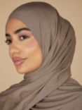 Aab Premium Jersey Hijab, Putty