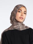 Aab Lace Print Hijab, Natural