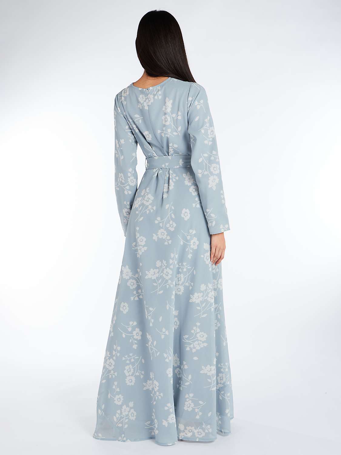 Buy Aab Camellia Maxi Dress, Blue Online at johnlewis.com