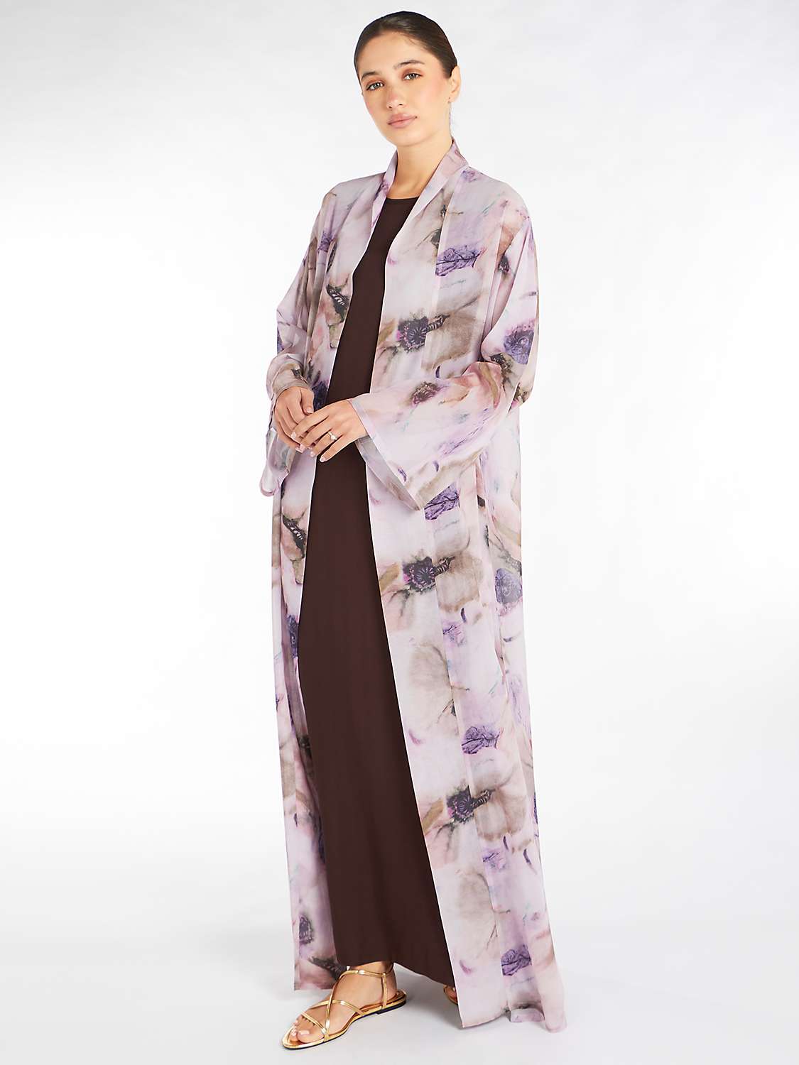 Buy Aab Monet Kimono, Pink/Multi Online at johnlewis.com