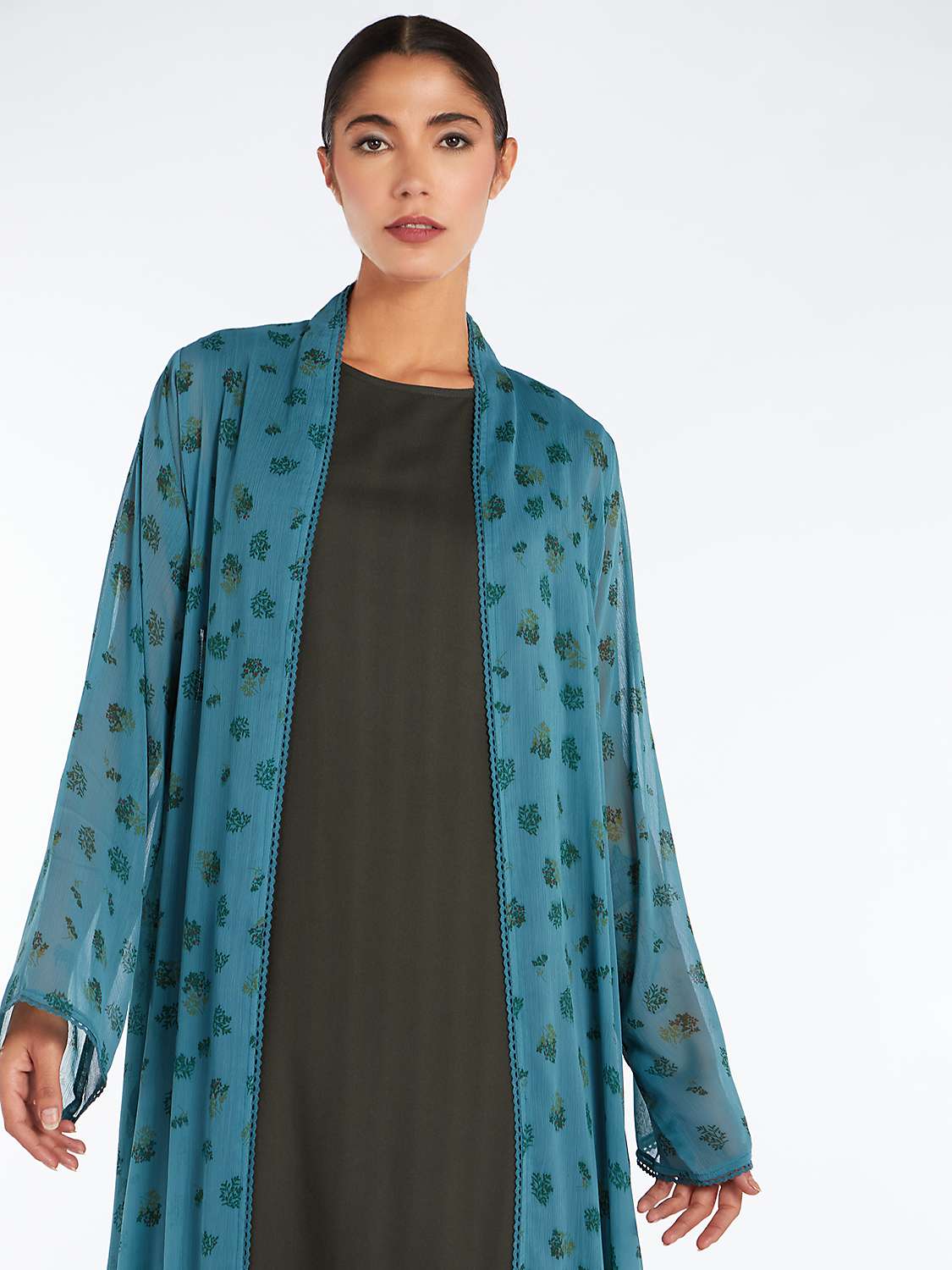 Buy Aab Mulberry Kimono, Blue Mid Online at johnlewis.com