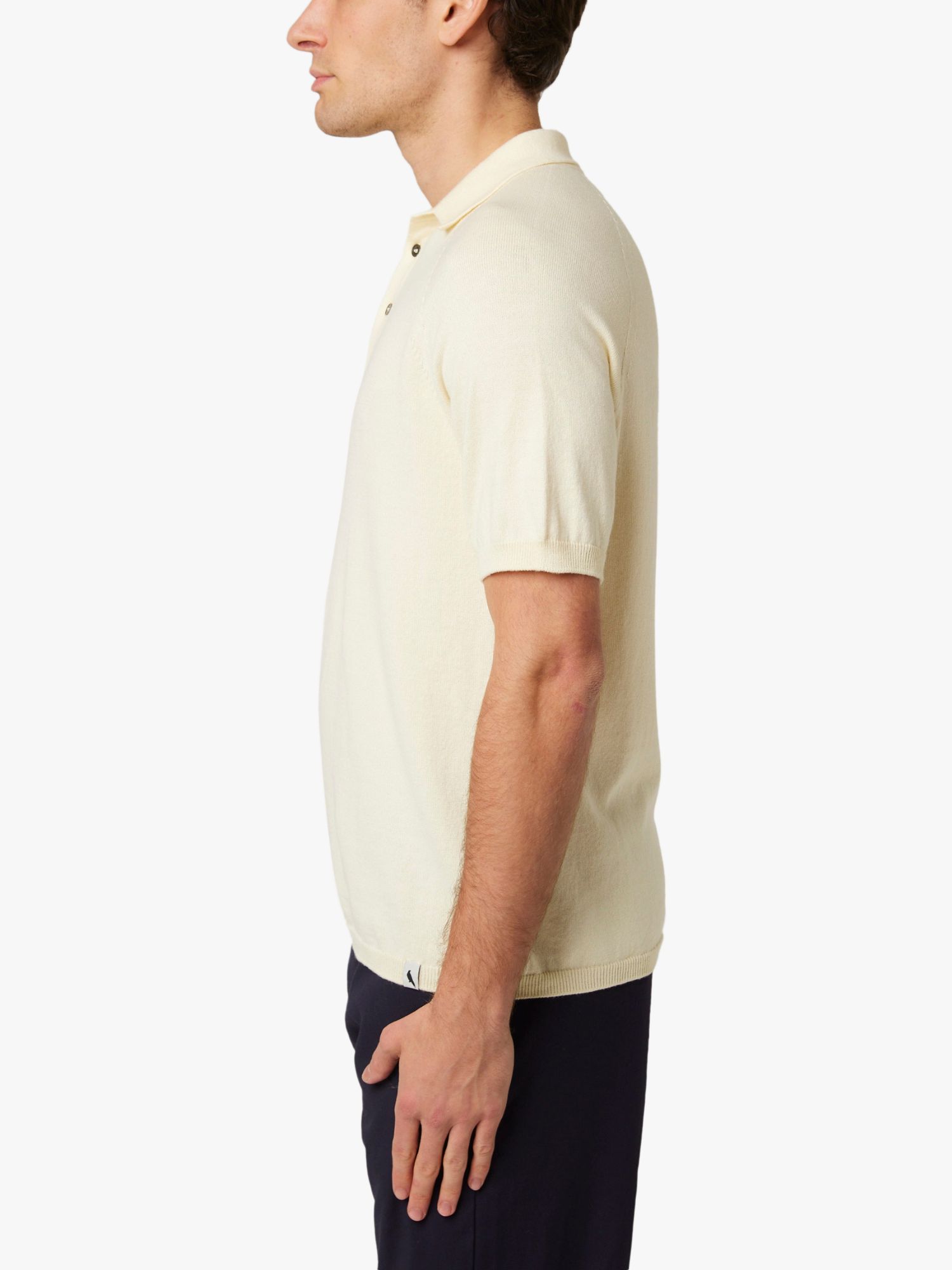 Peregrine Jones Polo Shirt, White, L