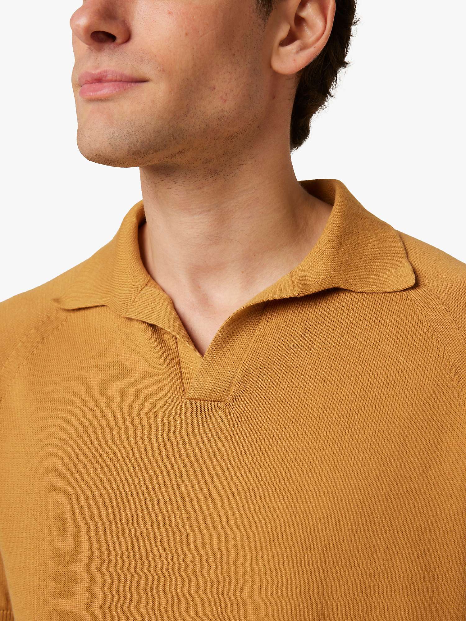 Buy Peregrine Emery Polo Shirt, Amber Online at johnlewis.com
