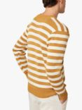 Peregrine Richmond Stripe Jumper, White/Brown