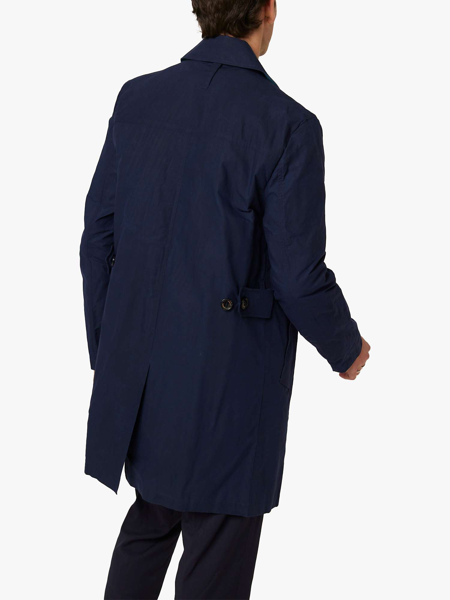 Buy Peregrine Woburn Hybrid Mac Jacket, Navy Online at johnlewis.com