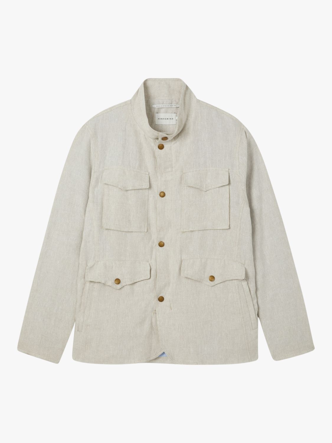 Buy Peregrine Malvern Linen Jacket, Natural Online at johnlewis.com