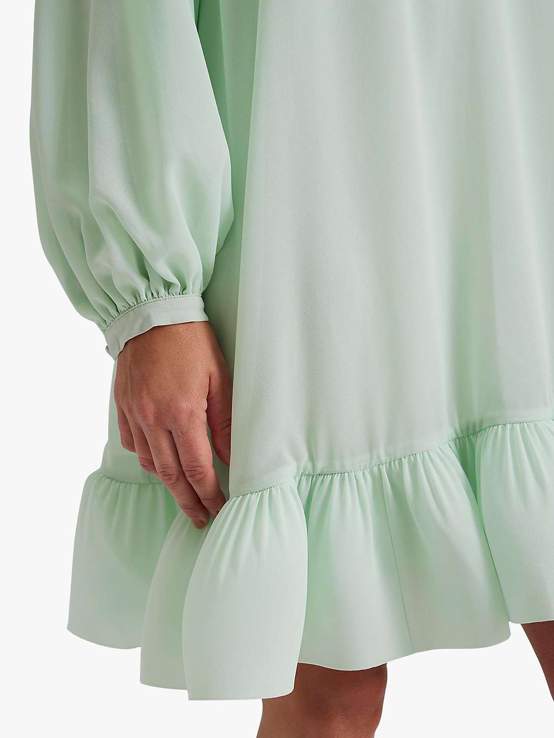 Buy Malina Alva Frill Hem Mini Dress, Mint Online at johnlewis.com
