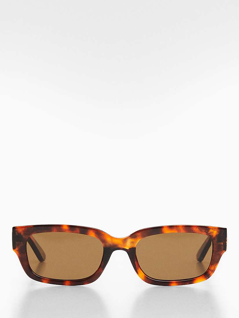 Buy Mango Women's Magali Rectangular Sunglasses Online at johnlewis.com