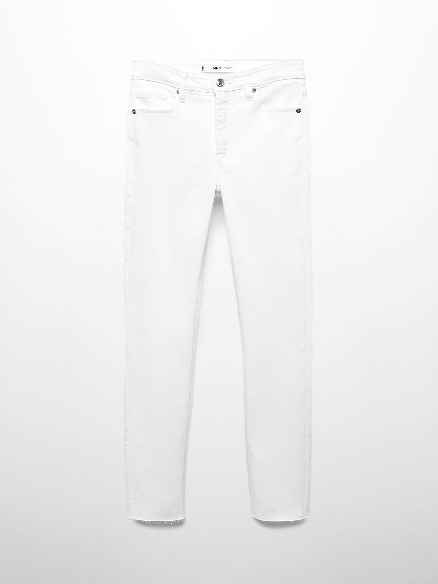 Buy Mango Isa Skinny Cropped Jeans Online at johnlewis.com