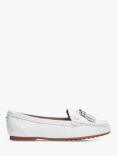 Moda in Pelle Famina Leather Loafers, White