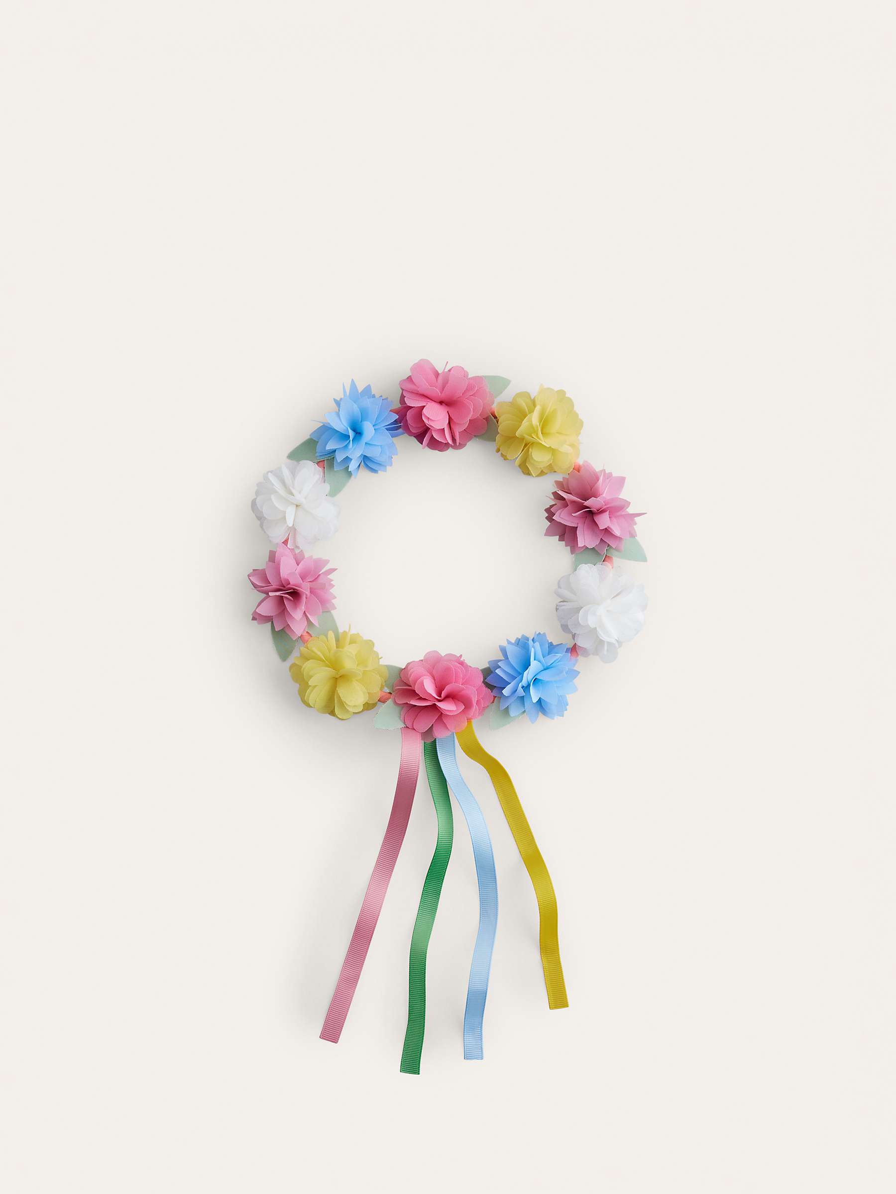 Buy Mini Boden Kids' Flower Crown, Multi Online at johnlewis.com