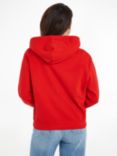 Tommy Hilfiger Relaxed Fit Hoodie, Red, Red