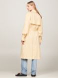 Tommy Hilfiger Fluid Double Breasted Trench Coat, Harvest Wheat