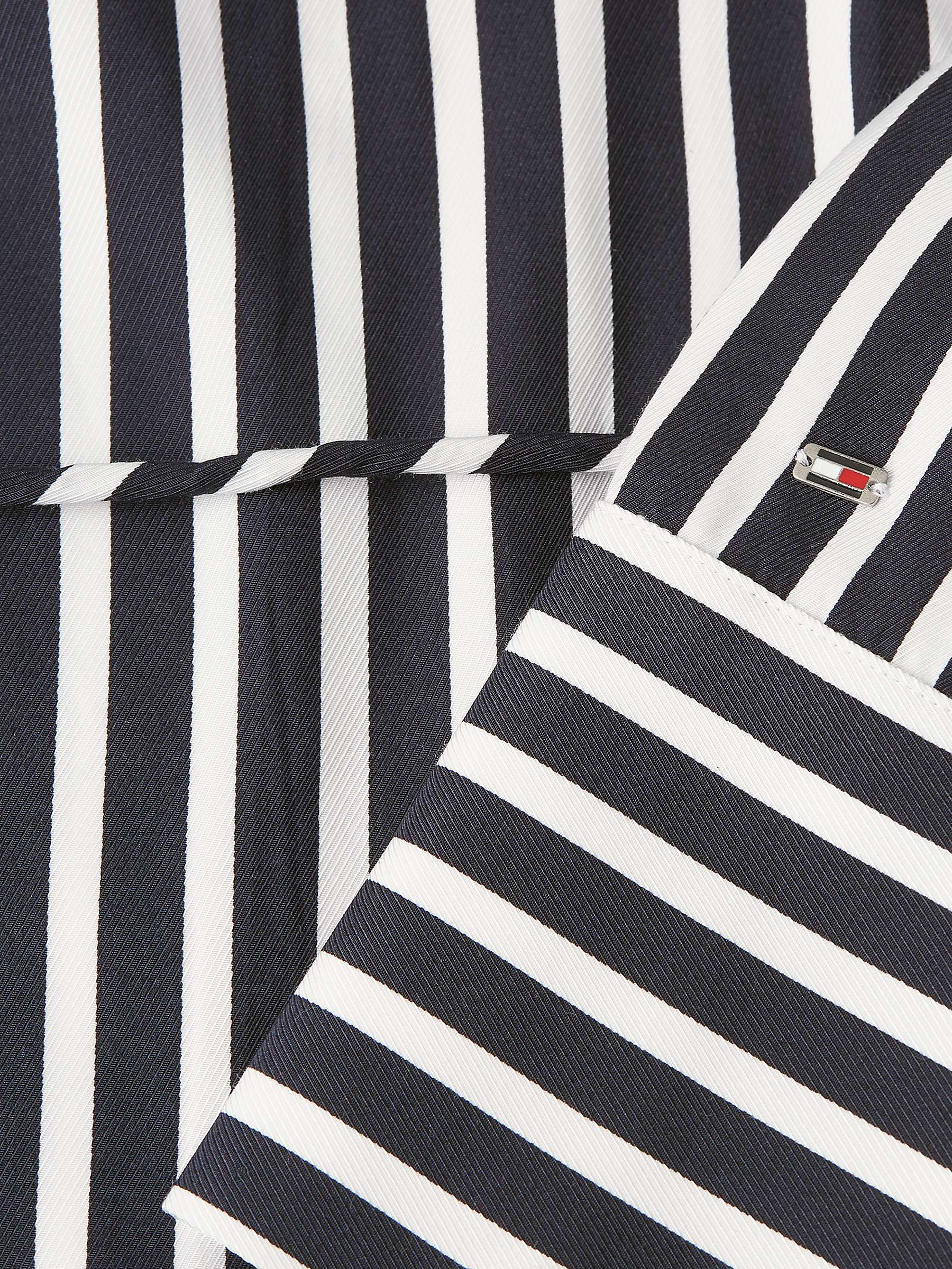 Buy Tommy Hilfiger Shirt Midi Dress, Bold Stripe/Desert Sky Online at johnlewis.com