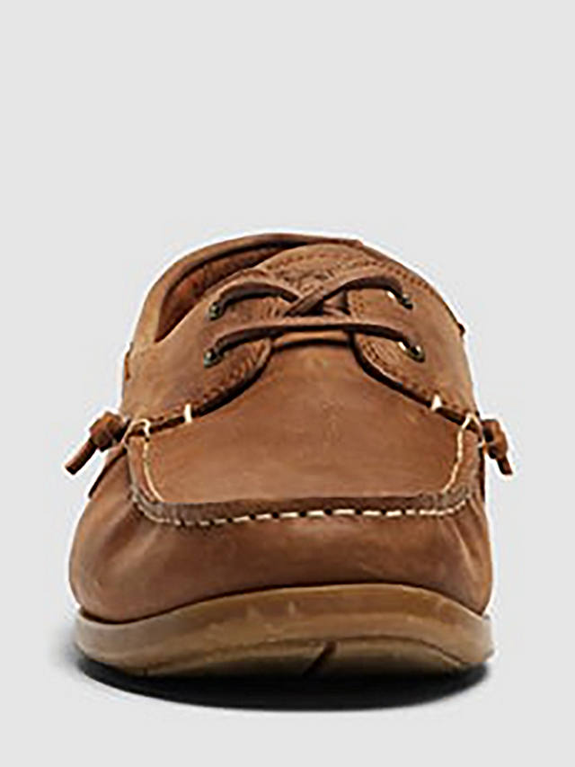 Rodd & Gunn Gordons Bay Suede / Leather Slip On Boat Shoes, Birch