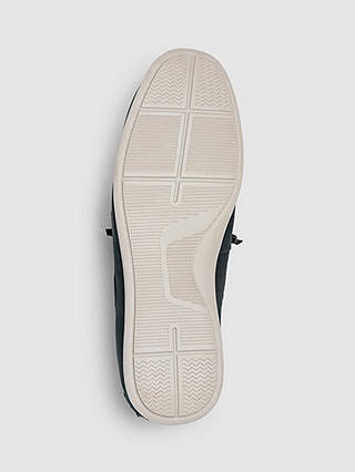 Rodd & Gunn Gordons Bay Suede / Leather Slip On Boat Shoes, Indigo