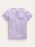 Mini Boden Kids' Desserts Graphic T-Shirt, Lavender