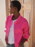 NRBY Etta Cotton Blend Jacket, Pink