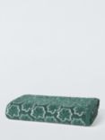 John Lewis X Collagerie Fan Leaf Towels, Leaf Green