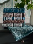 John Lewis X Collagerie Ikat Towels, Petrol