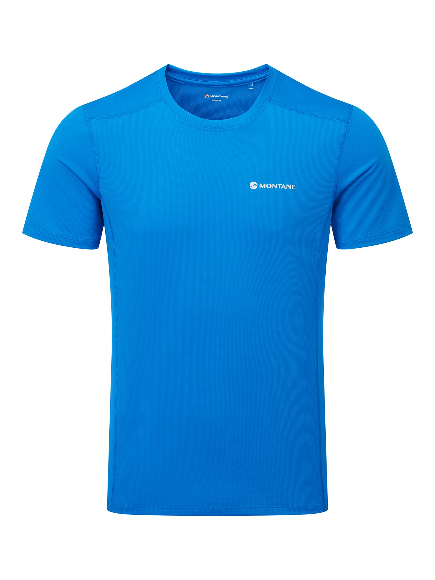 Montane Dart Lite Recycled T-Shirt Baselayer, Electric Blue, XS