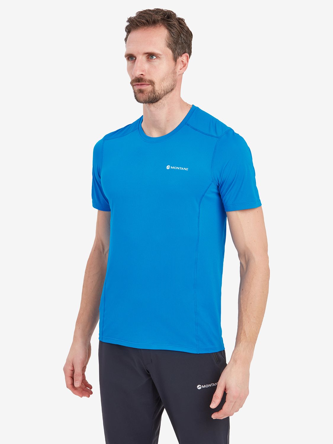Montane Dart Lite Recycled T-Shirt Baselayer, Electric Blue, XS