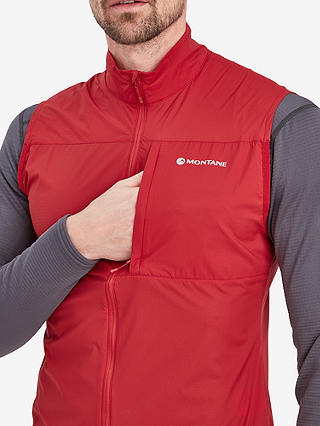Montane Featherlite Windproof Gilet, Acer Red