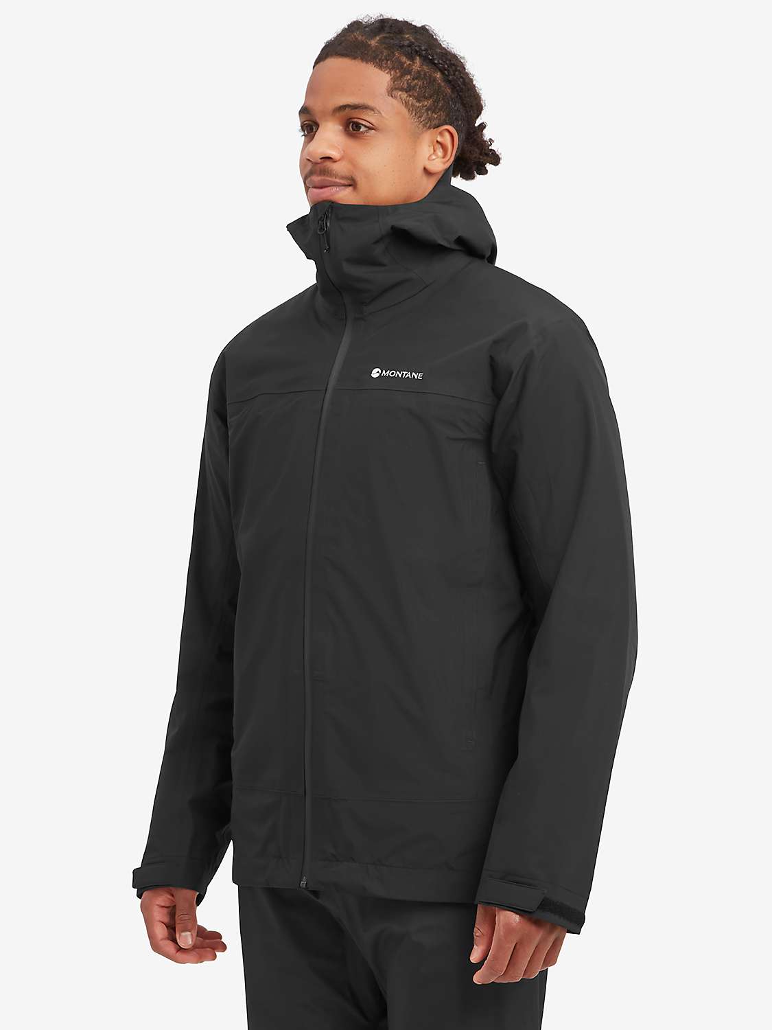 Buy Montane Solution Waterproof Jacket, Black Online at johnlewis.com