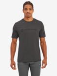 Montane Mono Logo Organic Cotton T-Shirt, Midnight Grey