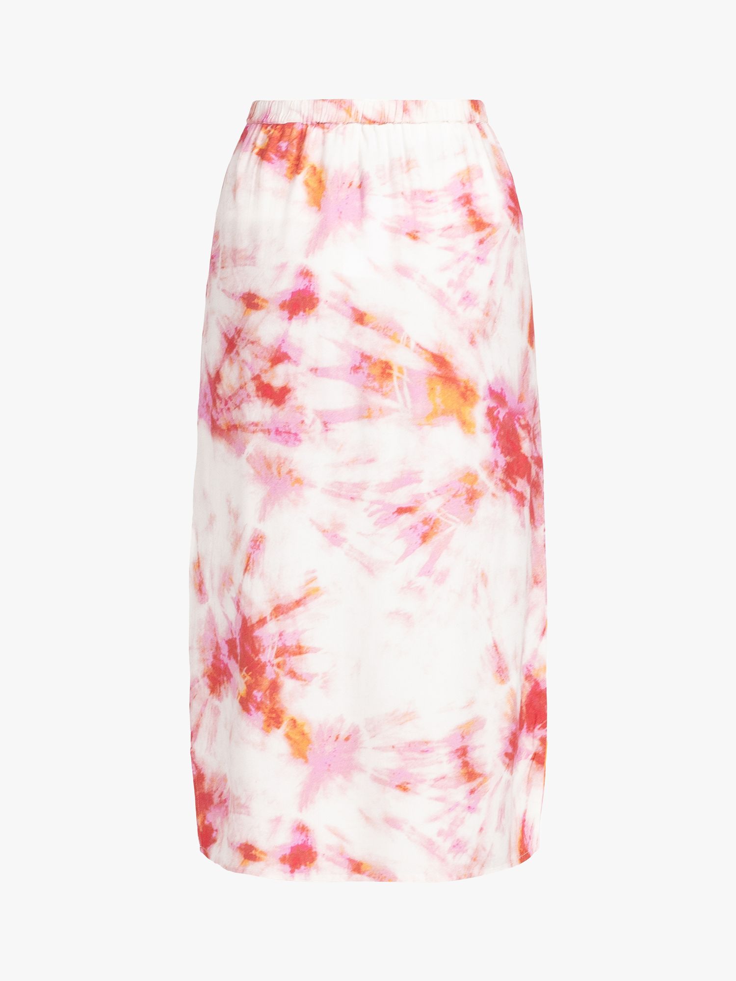 Buy Sisters Point Isva Tie Dye Midi Skirt, Pink Online at johnlewis.com