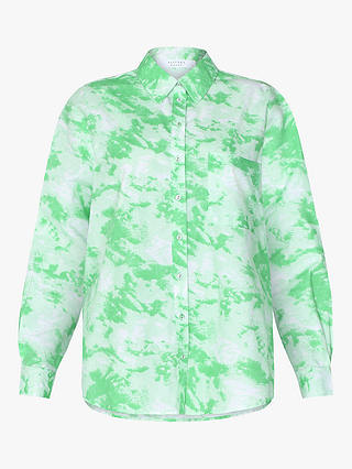 Sisters Point Virra Cotton Shirt, Green Comb