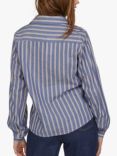 Sisters Point Gada Slim Fit Striped Shirt, Blue/Multi