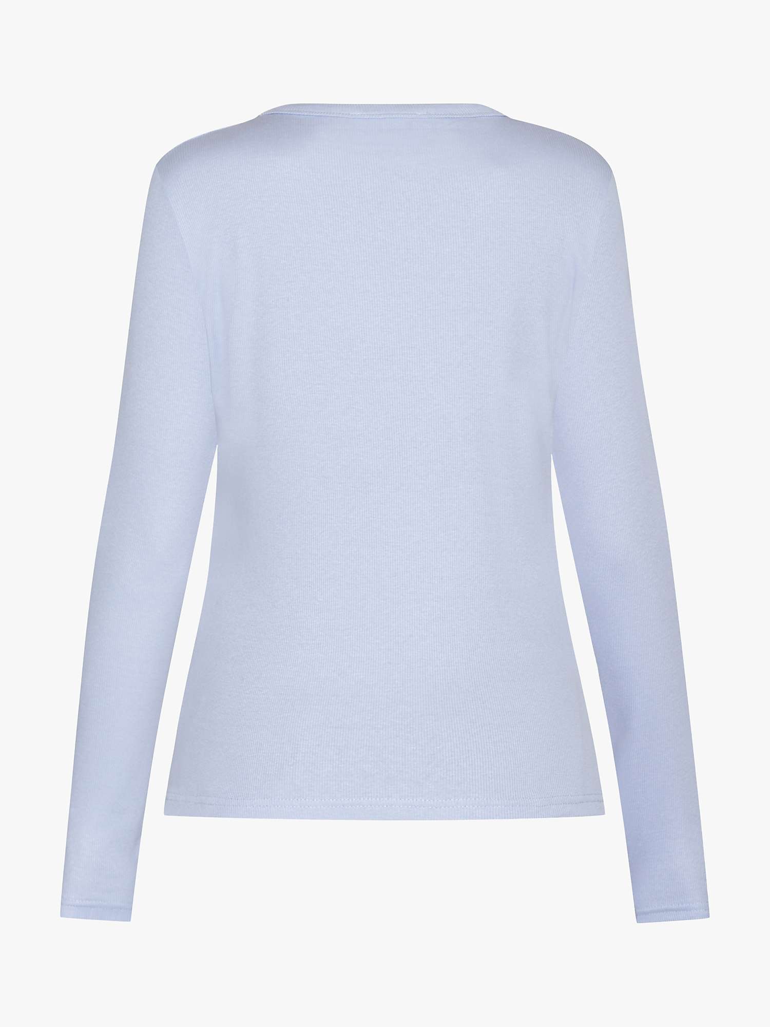 Buy Sisters Point Slim Fitted Rib Long Sleeve T-Shirt Online at johnlewis.com