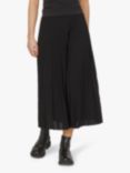 Sisters Point Pleated Midi Skirt, Black