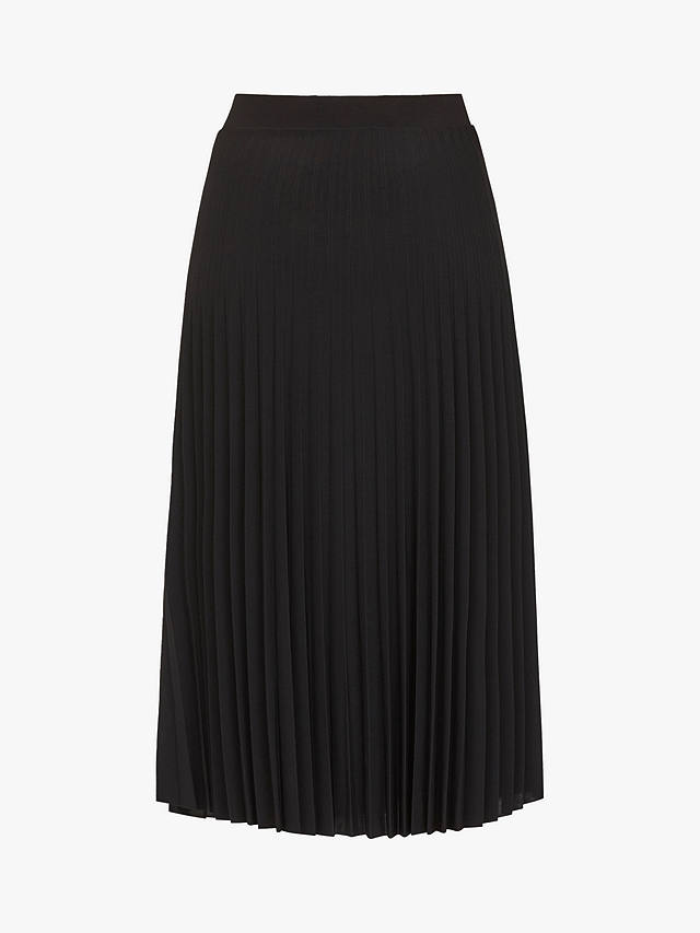 Sisters Point Pleated Midi Skirt, Black