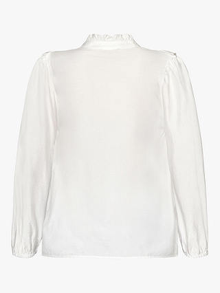 Sisters Point Viga Frill Detail Blouse, Cream